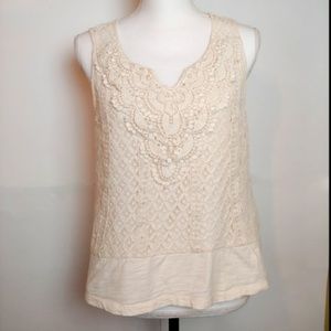 Skies Are Blue Boho Embroidered Sleeveless Shirt